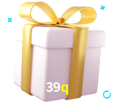 Receba seus bônus de boas-vindas no 39q